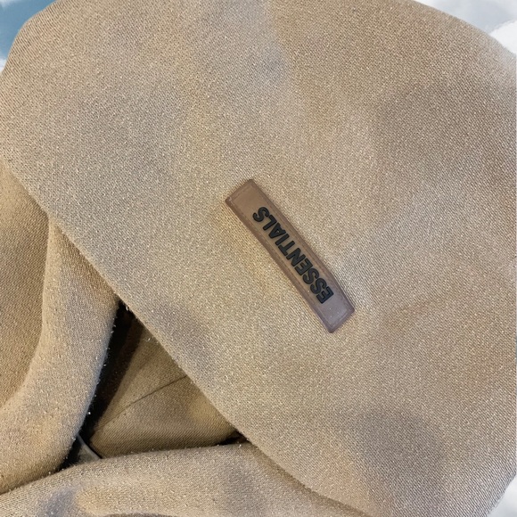 Fear of God: Essentials Hoodie (Khaki, Size XL) - Picture 3 of 3